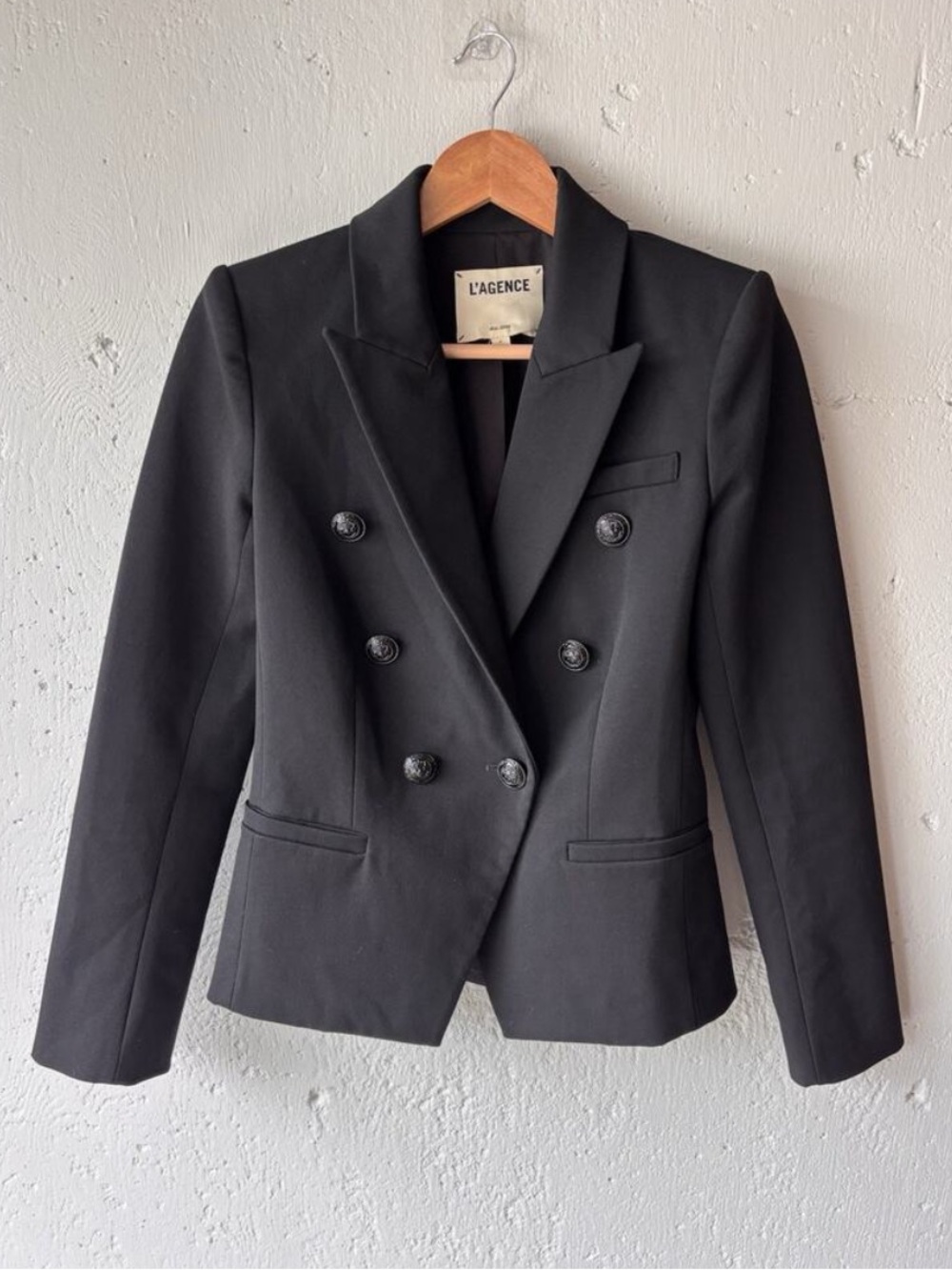 Lagence Marie Double Breasted Slim Fit Blazer NWT - Picture 6 of 10